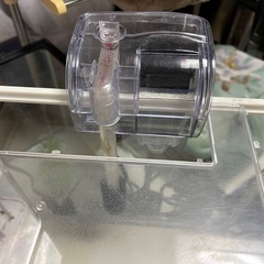 ヒビ割れ補修水槽のためのため格安！　ヒビ割れ補修水槽セット　（小型水槽、水循環フィルター、エアポンプ ）の画像