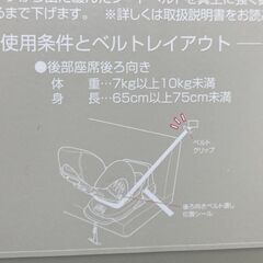 チャイルドシート(Aprica)の画像