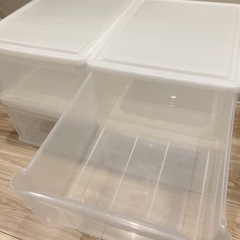 衣装ケース　4個セットの画像