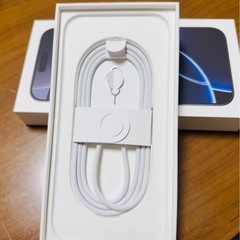 ① iPhone タイプC Apple 純正ケーブル 未使用の画像