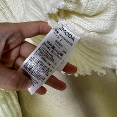 EMODA ショート丈ニットの画像