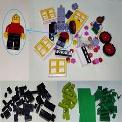 LEGO 7615　青いバケツ　レゴの画像