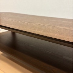 LOWYA ローテーブル（天然木使用）★折りたたみ可能の画像