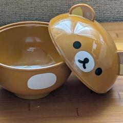 【新品未使用品】大人気❤リラックマ ふたつきおわんLAWSON 蓋付き　お椀　非売品の画像