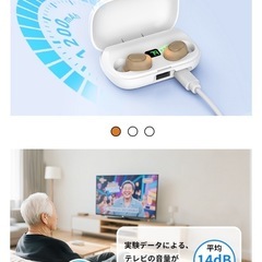 ⭐️敬老の日に⭐️集音器 4段階音量調整 音声拡聴器 自動電源ON/OFF⭐️新品未開封の画像