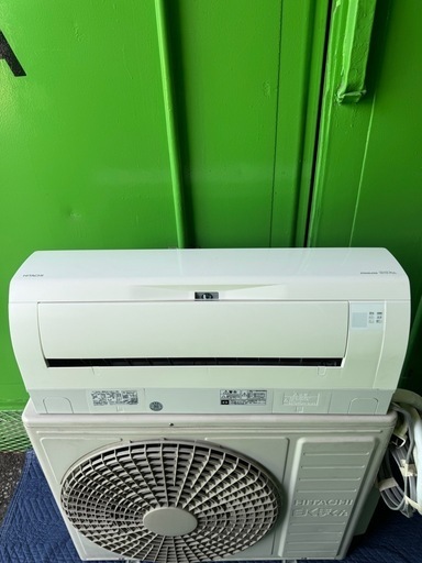 【動作良好✨保証あり】HITACHI  エアコン 18畳用 工事費込み 2019年製