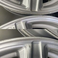BS BRIDGESTONE BALMINUM バルミナ 15インチ 4本 6J5HPCD114.3+53 ヴォクシー ノア フリード ステップワゴン等　(SHI016)の画像