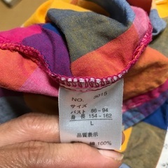 ブラウス　綿100%の画像
