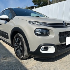 c3 シトロエン　シャイン　車検付き　即乗り　ベージュ×ホワイトの画像