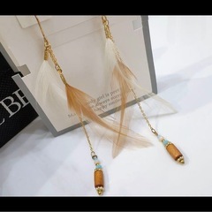 新品未使用💫CECIL Mc BEE ピアス 羽根の画像