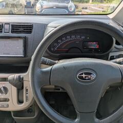スバル　ステラ　LA100F　ムーヴOEM　平成25年式　車検1年以上あり　スマアシ　ナビ　バックカメラ　アイドリングストップ　の画像