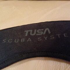 TUSA キャスタータイプ　ダイビングバッグ用ベルトのみ ブラックの画像