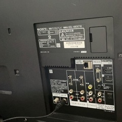 【美品】 SONY BRAVIA 40V型　デジタルハイビジョン液晶テレビの画像