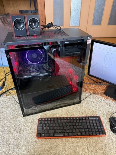 ゲーミングデスクトップ　全てセットです。