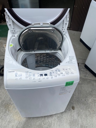 NO B467?福岡市内配送設置無料✨?縦型洗濯乾燥機 ZABOON（ザブーン） グランホワイト AW-8VM2-W [洗濯8.0kg