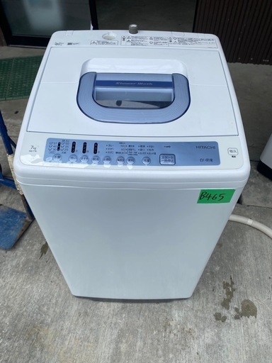 NO B465?福岡市内配送設置無料✨?日立　NW-T76　ヤマダ電機オリジナルモデル　全自動洗濯機　「白い約束」（洗濯7.0kg）　