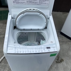 NO B464🌈福岡市内配送設置無料✨🌈縦型洗濯乾燥機 ビートウォッシュ BW-DV80G-W [洗濯8.0kg /乾燥4.5kg /ヒーター乾燥(水冷・除湿タイプ) /上開き] 2021年の画像