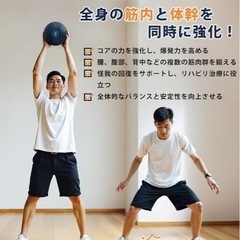 メディシンボール5kgお譲りします‼️値引き要相談の画像