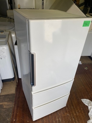NO B461 ?福岡市内配送設置無料✨?AQUA アクア 冷蔵庫(272L・右開き) ナチュラルホワイト AQR-271F(W)