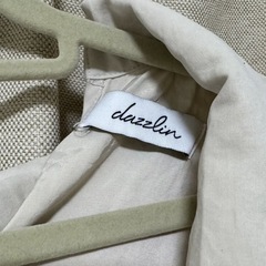 服9 【dazzlin】 バックシャンロングシャツ　アイボリーの画像