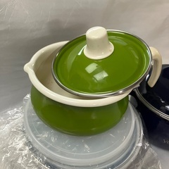 6点セット【美品 未使用】YUMI KATSURA ホーロー鍋 保存容器の画像