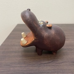 常滑焼　カバの画像
