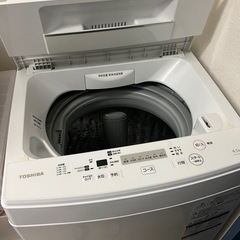 TOSHIBA 洗濯機の画像