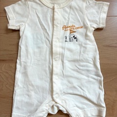 【美品】PEANUTS🥜SNOOPY🐶🏠ロンパースの画像