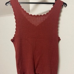 ノースリーブニット　ローリーズファームの画像