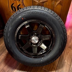 ランクル250⭐️ランクル300⭐️専用⭐️スタッドレス❄️アルミホイールセット⭐️新品4本セットの画像