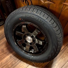 ランクル250⭐️ランクル300⭐️専用⭐️スタッドレス❄️アルミホイールセット⭐️新品4本セットの画像