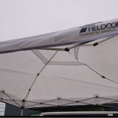 FIELDOOR ワンタッチタープテント 3m×3m【頑丈スチール製】アウトドア・キャンプ・BBQ向けの画像