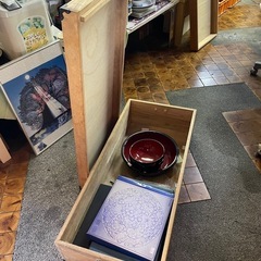 桐の着物ケースの画像