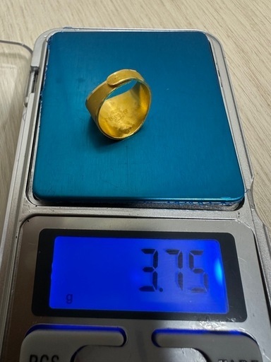 24k 純金リング 3.75g