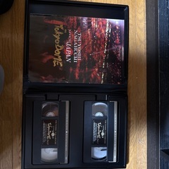 長渕剛ライブVHSビデオテープ2本組の画像