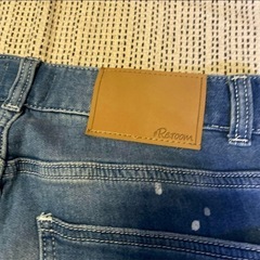 【良品】Re:room リルーム　　ダメージ　スリムデニム　Mサイズの画像