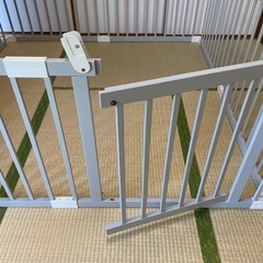木製ベビーサークルの画像