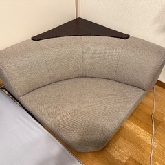 ニトリ　1人掛けコーナーソファーの画像
