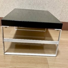 モニター台 モニタースタンド デスク上スタンド スタンド 台 デスク上 机上台 机上ラック 電話台 ファックス台 プリンター台 収納 シンプルの画像