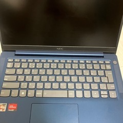 【人気】【本日〆切】NEC エヌイーシー ノートパソコン/LAVIE N14 Slim/14.0型/Ryzen 3 7330U/メモリ 8GB/SSD 512GB/Windows 11 Home/Office Home ＆ Business 2021/ネイビーブルー PC-N144CHALの画像
