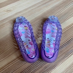 キティ　こども　靴　18cmの画像