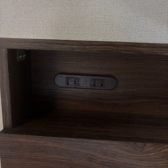 ニトリ　
ベッドフレームの画像