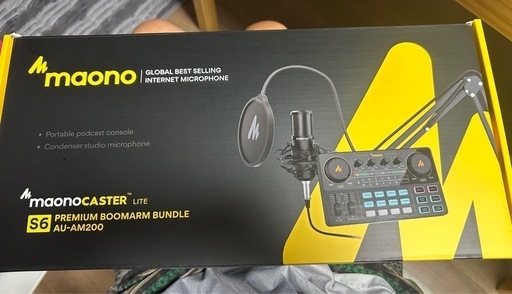 配信用機材 マイク maono