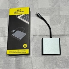 USB C デュアル HDMI 変換アダプター 3画面出力 拡張 4K@60Hzの画像
