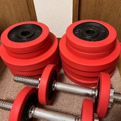 【お譲り先決定】
可変式ダンベル　30kg×2の画像