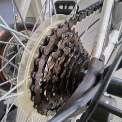 美品 2024年購入自転車 配達無料の画像
