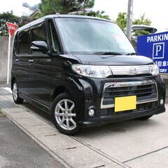 走行距離12.8万キロ！!車検満タン! 平成25年 タントカスタム  12.8万キロ　 左パワスラ ナビテレビ　ETC 　の画像