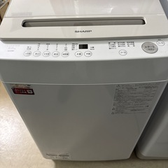 2023年　シャープ　洗濯機　8kg 美品の画像