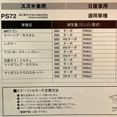 PIAA エアクリ 新品の画像