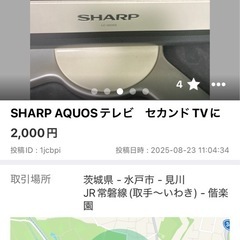 テレビの画像